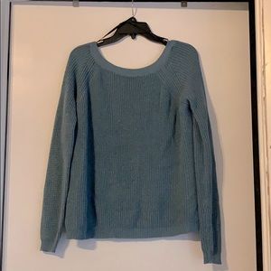 Slate blue sweater